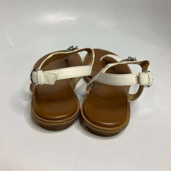 Michael Kors Suki charm t strap sandals size 7 - Picture 8 of 8